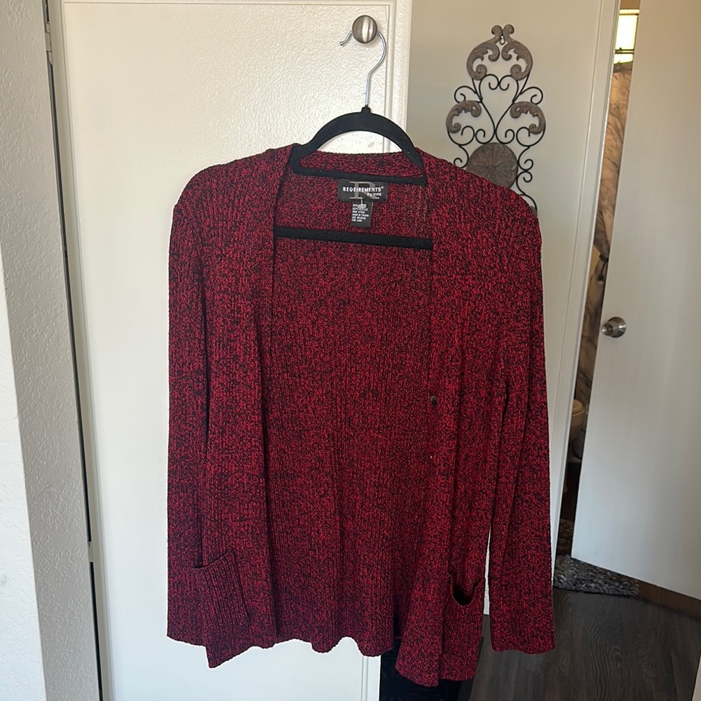 Red Black Sweater